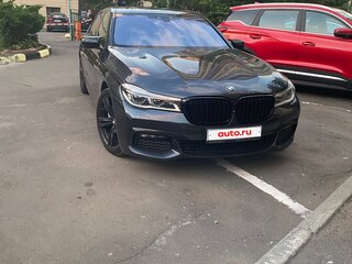2016 BMW 7 серии 740d xDrive VI (G11/G12), серый, 3620000 рублей, вид 4