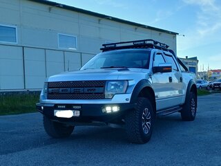 2012 Ford F-150 Raptor CrewCab SVT Raptor XII, серебристый, 3700000 рублей, вид 2