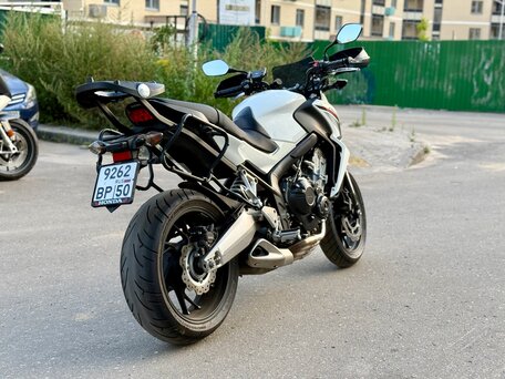 2014 Honda CB 650F, белый, 560000 рублей, вид 5