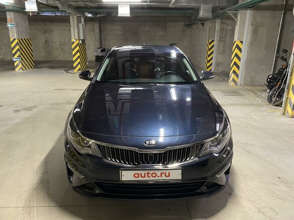 2019 Kia Optima IV Рестайлинг, синий, 2222222 рублей - вид 4