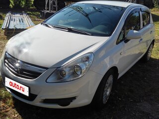 2008 Opel Corsa D, белый, 450000 рублей, вид 1