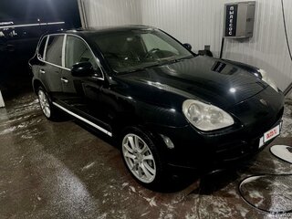 2005 Porsche Cayenne S I (955), чёрный, 850000 рублей, вид 2