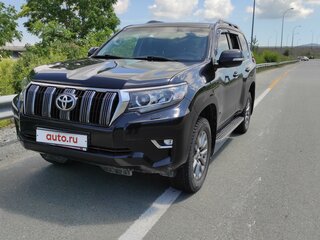 2018 Toyota Land Cruiser Prado 150 Series Рестайлинг 2, чёрный, 6150000 рублей, вид 2