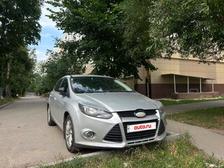 2015 Ford Focus III, серебристый, 725000 рублей, вид 3
