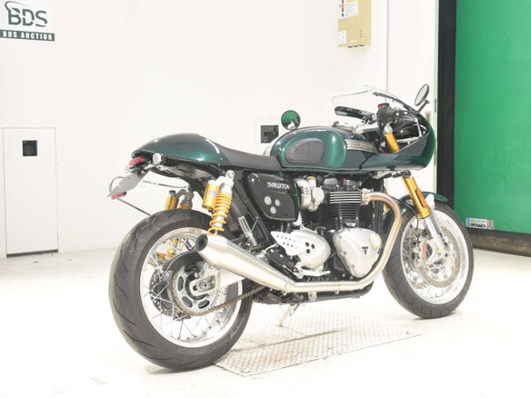2019 Triumph Thruxton, зелёный, 1100000 рублей - вид 4