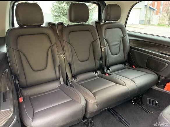 2019 Mercedes-Benz V-Класс Long 220 d длинный III (W447), чёрный, 4235000 рублей - вид 10