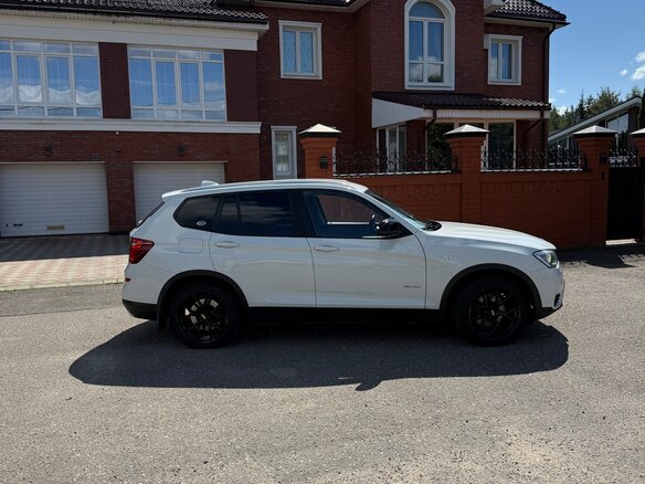 2014 BMW X3 28i xDrive II (F25) Рестайлинг, белый, 1900000 рублей - вид 8