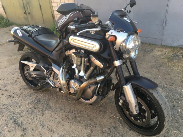 2006 Yamaha MT-01, синий, 460000 рублей - вид 2