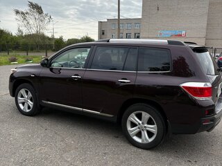 2012 Toyota Highlander II (XU40) Рестайлинг, пурпурный, 2350000 рублей, вид 4