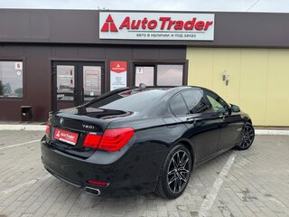 2011 BMW 7 серии 750i xDrive V (F01/F02/F04), чёрный, 1500000 рублей, вид 4
