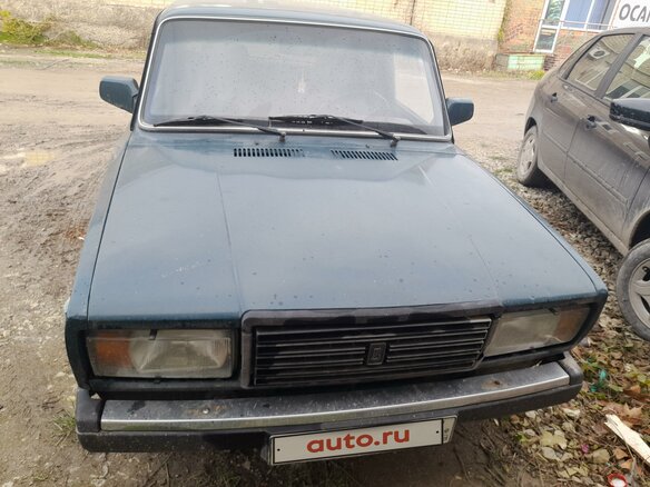 1999 Lada (ВАЗ) 2107, синий, 120000 рублей