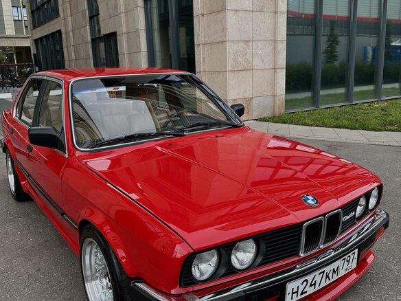 1988 BMW 3 серии 316 Ecotronic II (E30), красный - вид 5