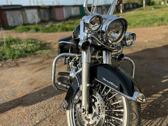 2005 Harley-Davidson Road King, чёрный, 1200000 рублей - вид 5