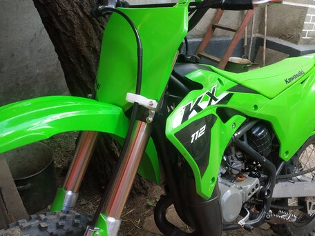 2024 Kawasaki KX 112, зелёный, 400000 рублей, вид 4