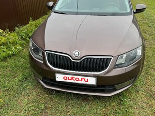2014 Skoda Octavia III (A7), коричневый, 1100000 рублей, вид 2