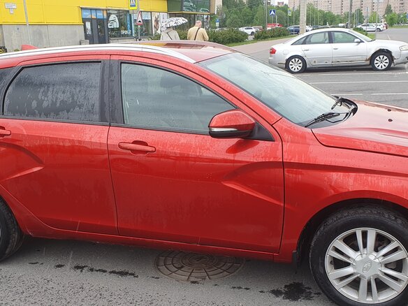 2019 Lada (ВАЗ) Vesta SW I, красный, 729000 рублей - вид 1
