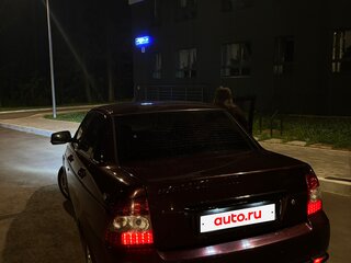 2015 Lada (ВАЗ) Priora I Рестайлинг, пурпурный, 450000 рублей, вид 4