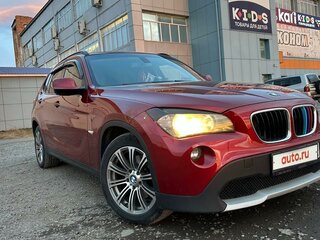 2011 BMW X1 18i I (E84), красный, 1300000 рублей, вид 1
