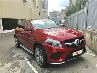 2017 Mercedes-Benz GLE Coupe 400 I (C292), красный, 5400000 рублей, вид 2