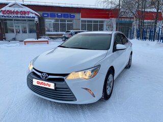 2016 Toyota Camry US Market VII (XV50) Рестайлинг, белый, 2150000 рублей, вид 1