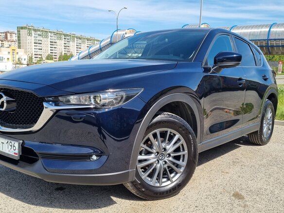 2018 Mazda CX-5 II, синий