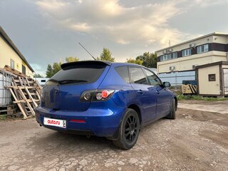 2007 Mazda 3 I (BK) Рестайлинг, синий, 445000 рублей, вид 3