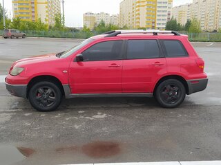 2003 Mitsubishi Outlander I, красный, 650000 рублей, вид 3