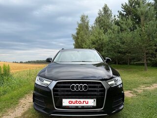 2017 Audi Q3 I (8U) Рестайлинг, чёрный, 1688566 рублей, вид 1