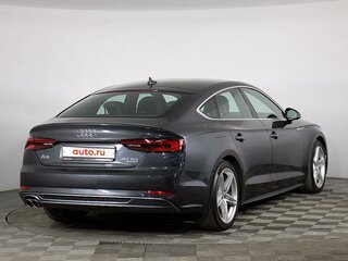 2018 Audi A5 II (F5), синий, 3600000 рублей, вид 4