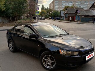 2008 Mitsubishi Lancer X, чёрный, 650000 рублей, вид 2