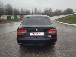 2014 Skoda Superb DSG II Рестайлинг, чёрный, 1100000 рублей, вид 4