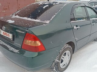 2002 Toyota Corolla IX (E120, E130), зелёный, 660000 рублей, вид 5