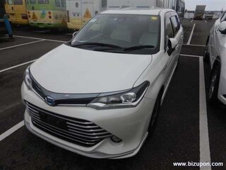2016 Toyota Corolla Fielder XI (E160, E170, E180) Рестайлинг 1, белый, 1500000 рублей, вид 2