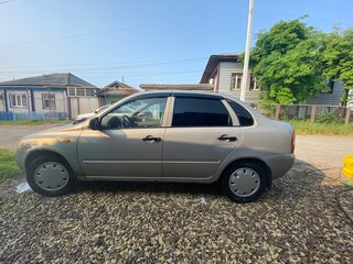 2007 Lada (ВАЗ) Kalina I, бежевый, 170000 рублей, вид 3