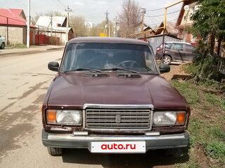 2006 Lada (ВАЗ) 2107, пурпурный, 150000 рублей, вид 1