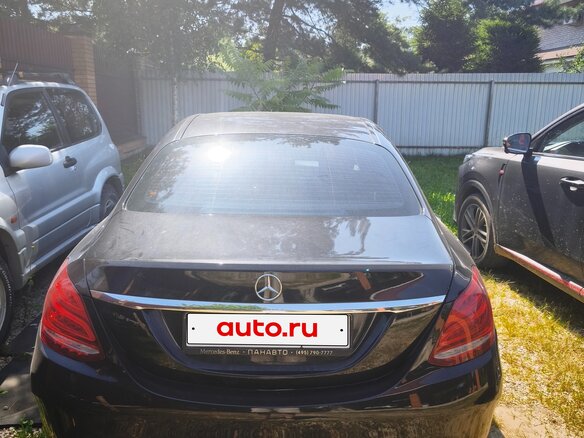 2014 Mercedes-Benz C-Класс 180 IV (W205), чёрный, 1980000 рублей - вид 4