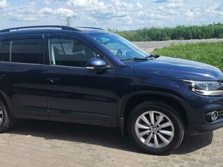 2013 Volkswagen Tiguan I Рестайлинг, синий, 1050000 рублей, вид 3