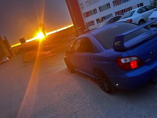 2005 Subaru Impreza WRX II Рестайлинг 1, синий, 1150000 рублей, вид 5