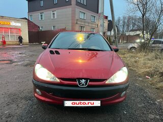 2007 Peugeot 206, красный, 290000 рублей, вид 2