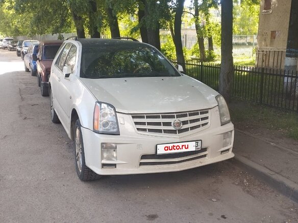 2009 Cadillac SRX 6-speed I, белый, 500000 рублей - вид 1