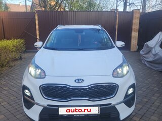 2021 Kia Sportage IV Рестайлинг, белый, 2300000 рублей, вид 4
