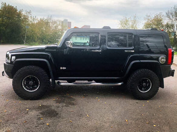 2008 Hummer H3, чёрный - вид 6