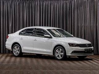 2016 Volkswagen Jetta VI Рестайлинг, белый, 1125000 рублей, вид 3