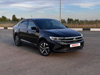 2022 Volkswagen Polo VI, чёрный, 2190000 рублей, вид 1