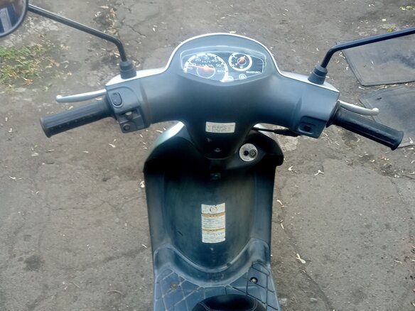1900 Suzuki Lets 4, серебристый, 65000 рублей - вид 4