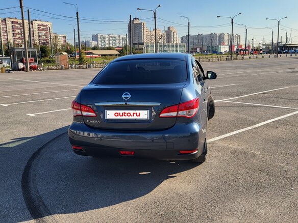 2016 Nissan Almera III (G15), синий, 690000 рублей - вид 4
