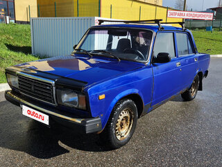 2011 Lada (ВАЗ) 2107, синий, 100000 рублей, вид 1