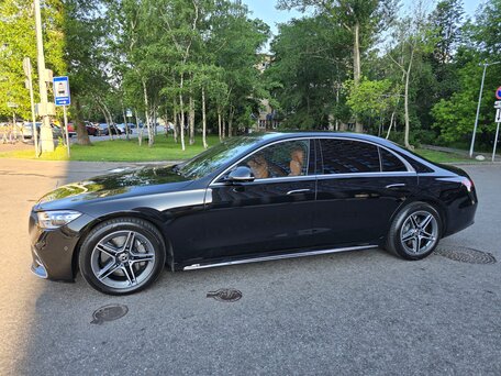 2022 Mercedes-Benz S-Класс 350 d Long 4MATIC VII (W223), чёрный, 12000000 рублей, вид 5