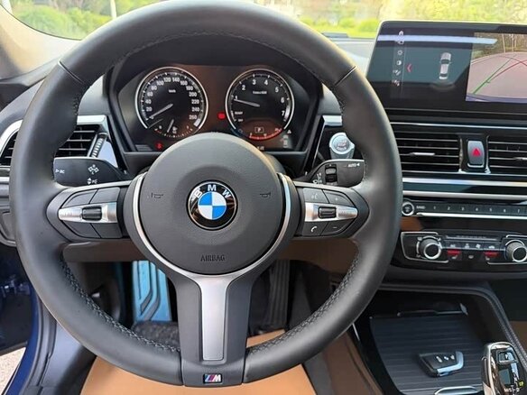2022 BMW 1 серии 120i III (F52) Рестайлинг, синий - вид 8