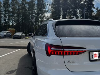 2020 Audi A6 35 TDI V (C8), белый, 3250000 рублей, вид 5